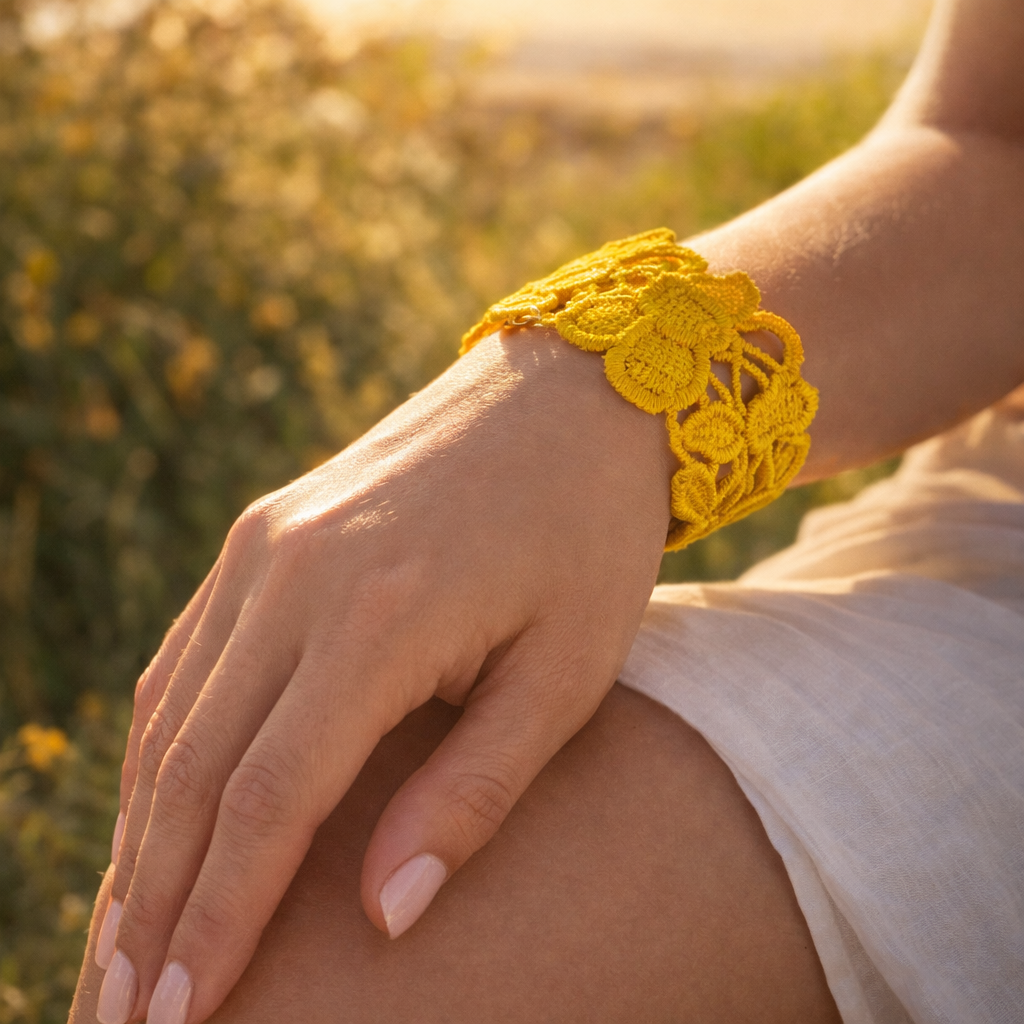 gestickte Armbänder