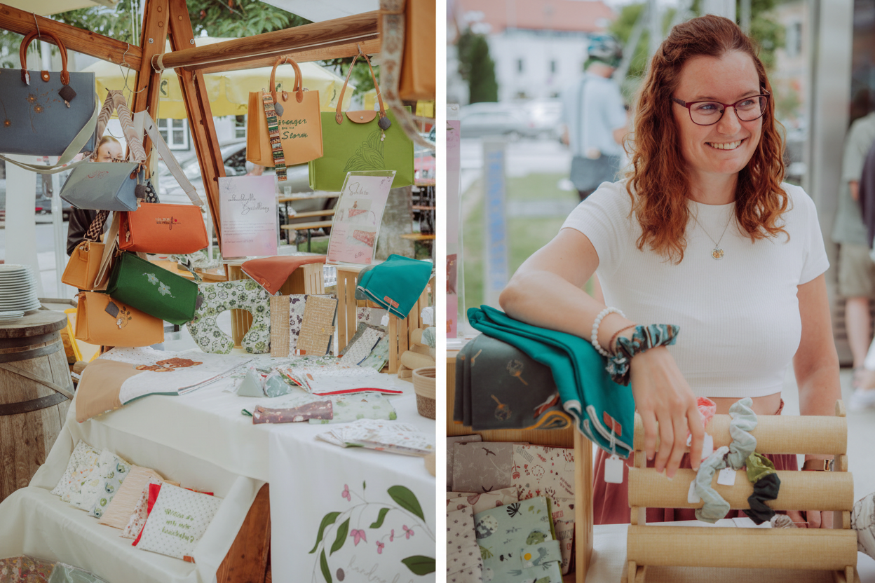 Hero-Banner für Mimi's Näherei - Nebeneinander